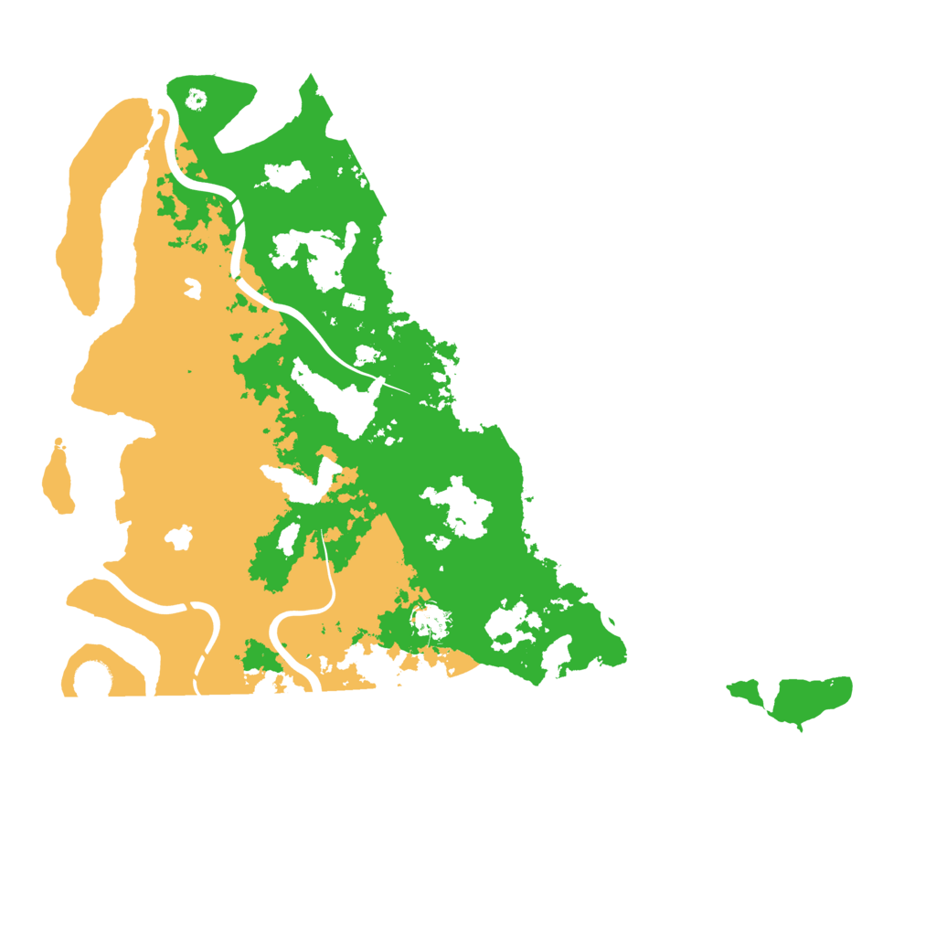 Biome Rust Map: Procedural Map, Size: 4500, Seed: 625885