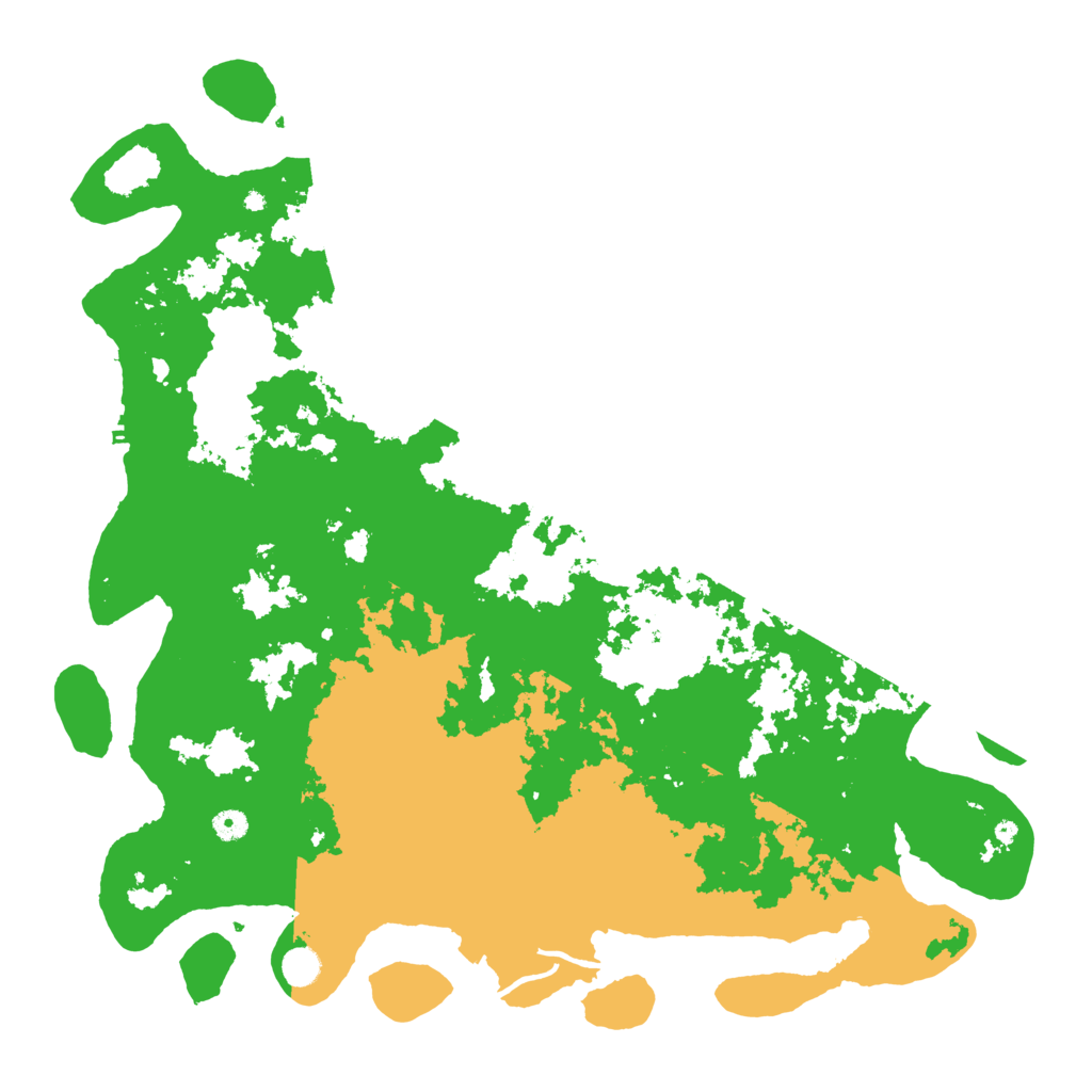 Biome Rust Map: Procedural Map, Size: 5000, Seed: 438