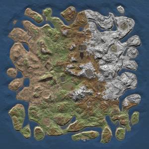 Thumbnail Rust Map: Procedural Map, Size: 5000, Seed: 112029, 15 Monuments