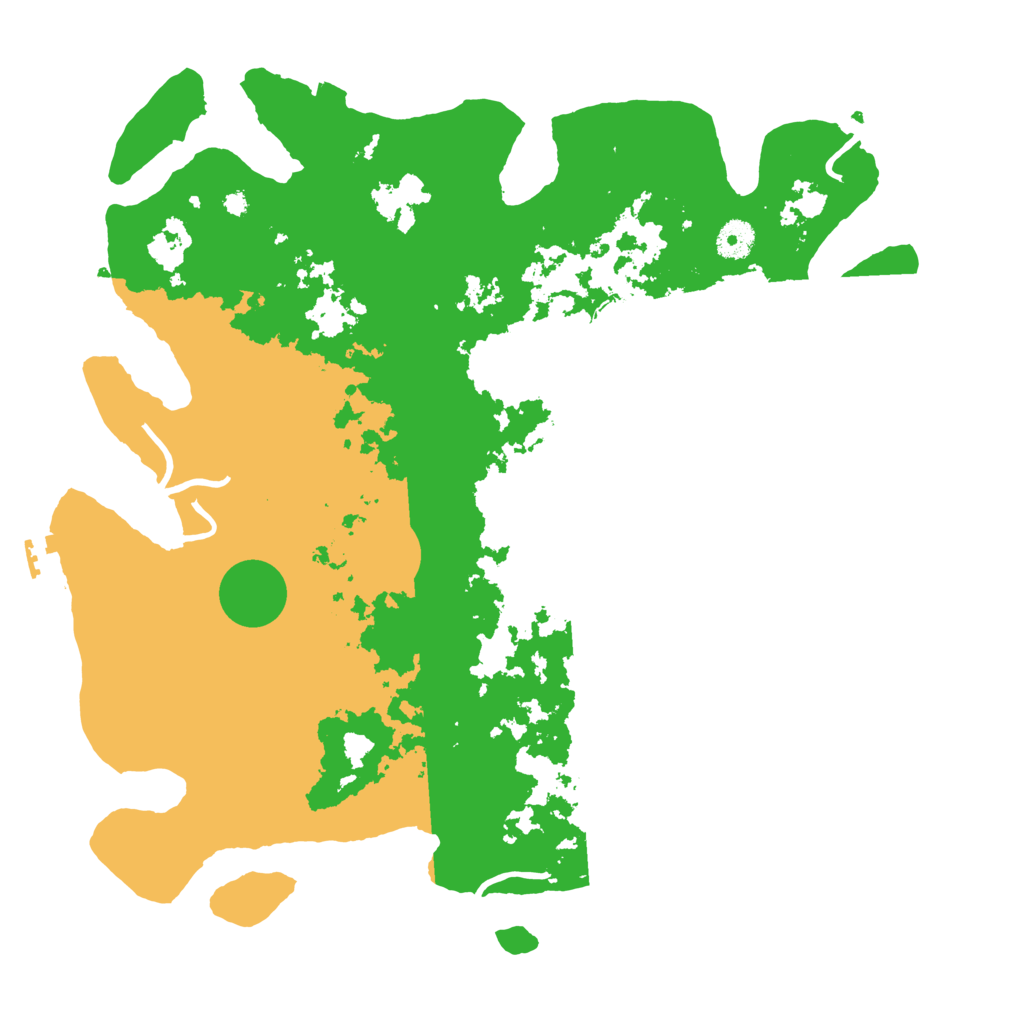 Biome Rust Map: Procedural Map, Size: 4000, Seed: 20191214