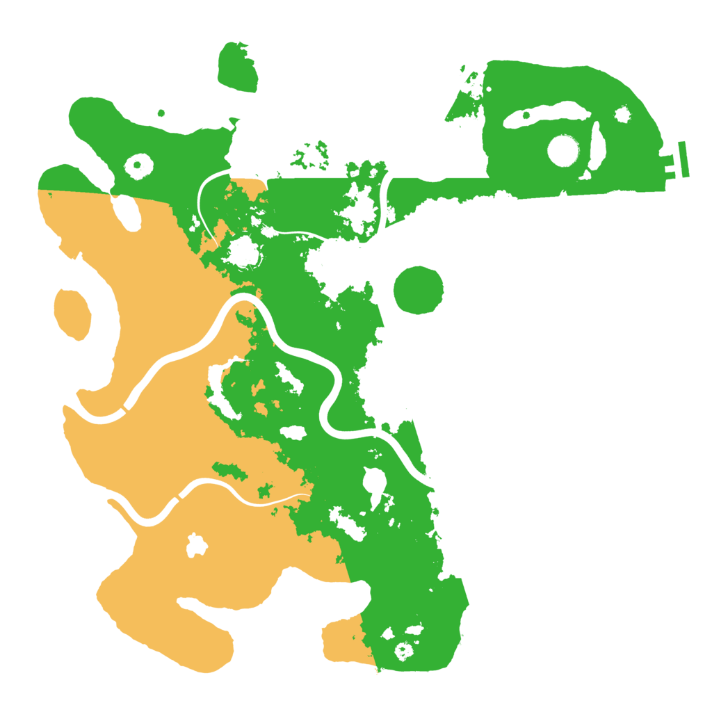 Biome Rust Map: Procedural Map, Size: 4000, Seed: 1034
