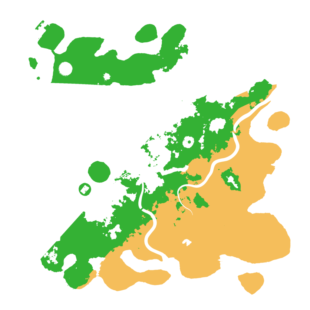 Biome Rust Map: Procedural Map, Size: 4000, Seed: 1234567