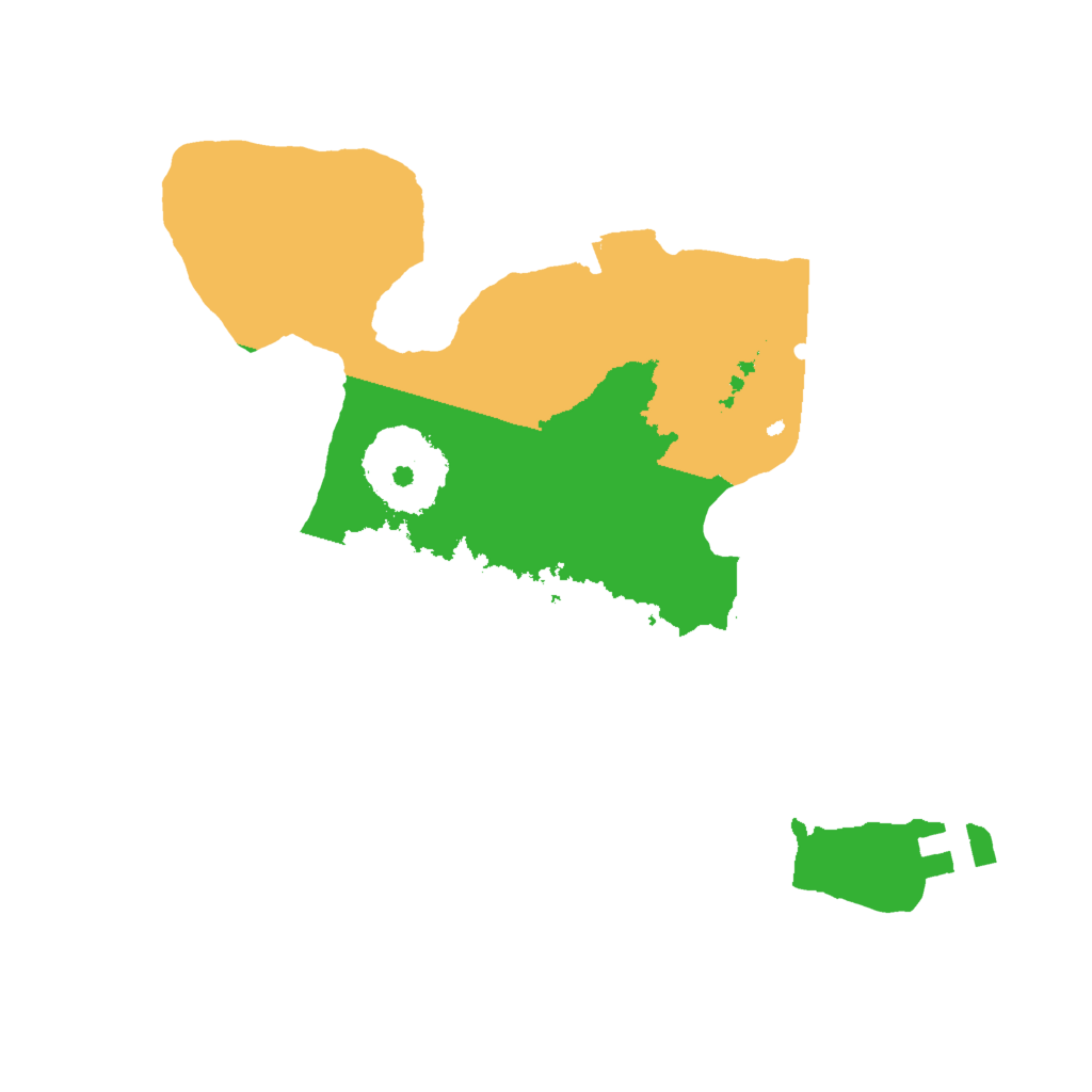 Biome Rust Map: Procedural Map, Size: 2000, Seed: 2147483647