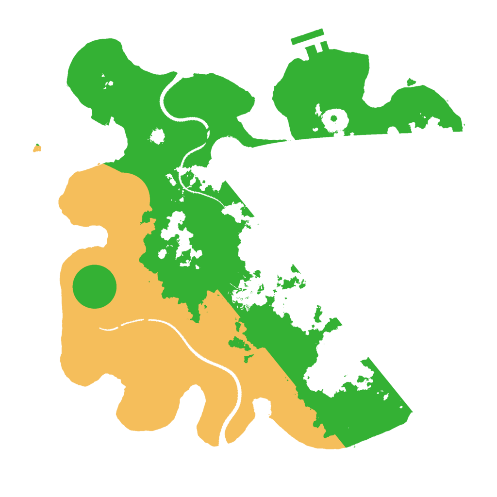 Biome Rust Map: Procedural Map, Size: 3000, Seed: 40