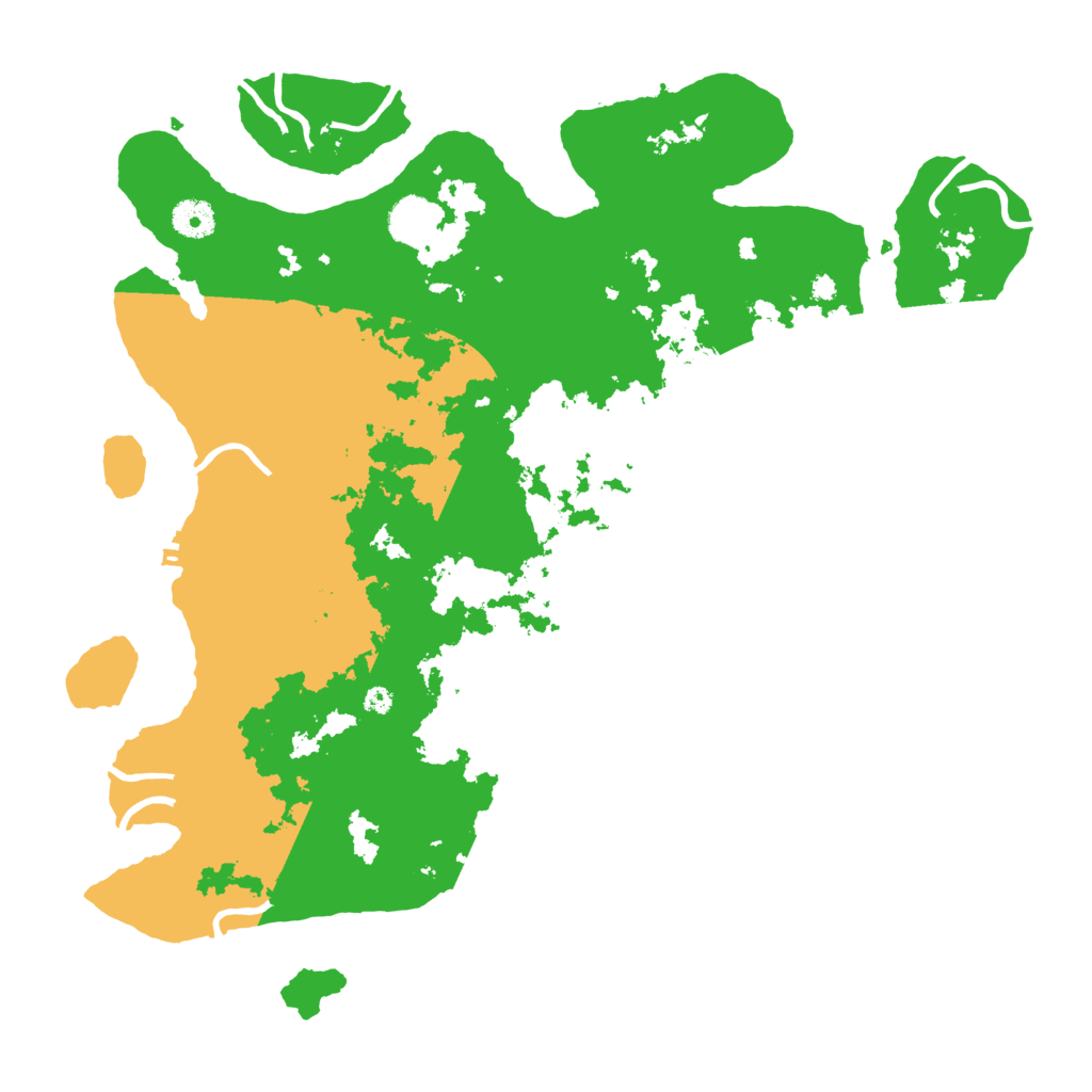 Biome Rust Map: Procedural Map, Size: 4000, Seed: 1986