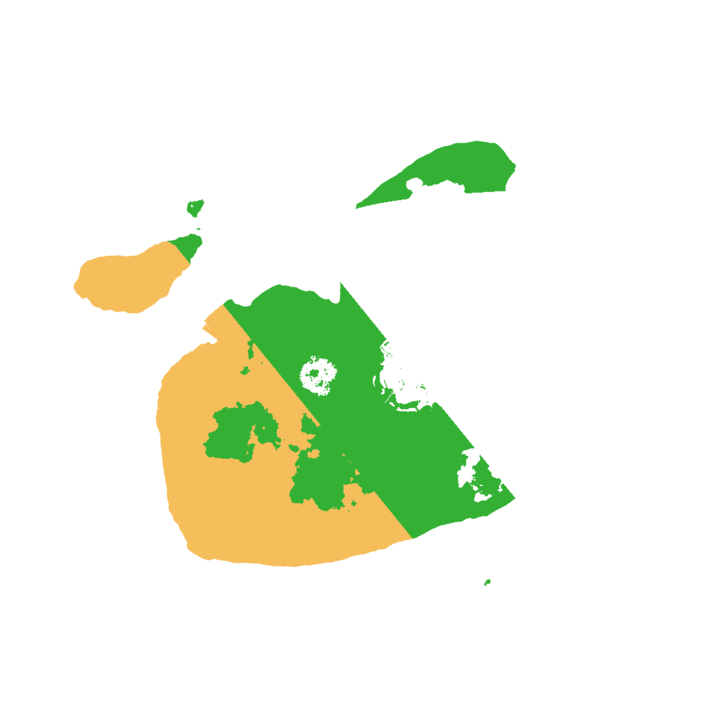 Biome Rust Map: Procedural Map, Size: 2000, Seed: 1337