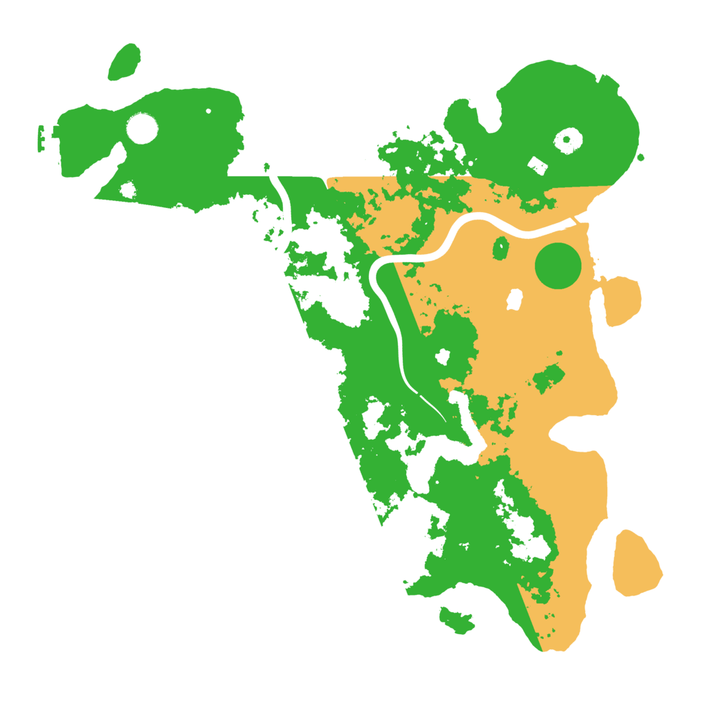 Biome Rust Map: Procedural Map, Size: 4000, Seed: 294680398