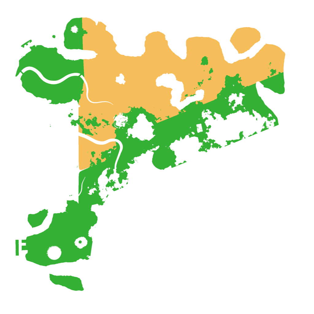 Biome Rust Map: Procedural Map, Size: 4000, Seed: 1042020