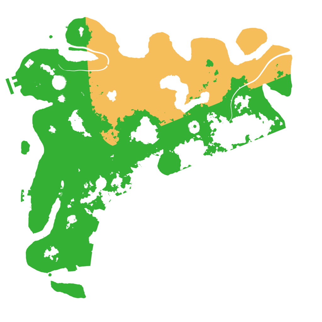 Biome Rust Map: Procedural Map, Size: 4000, Seed: 1042020