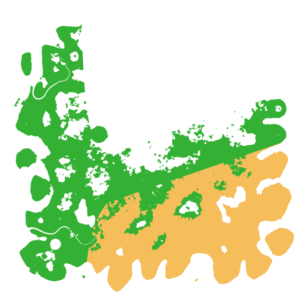 Biome Rust Map: Procedural Map, Size: 5000, Seed: 250