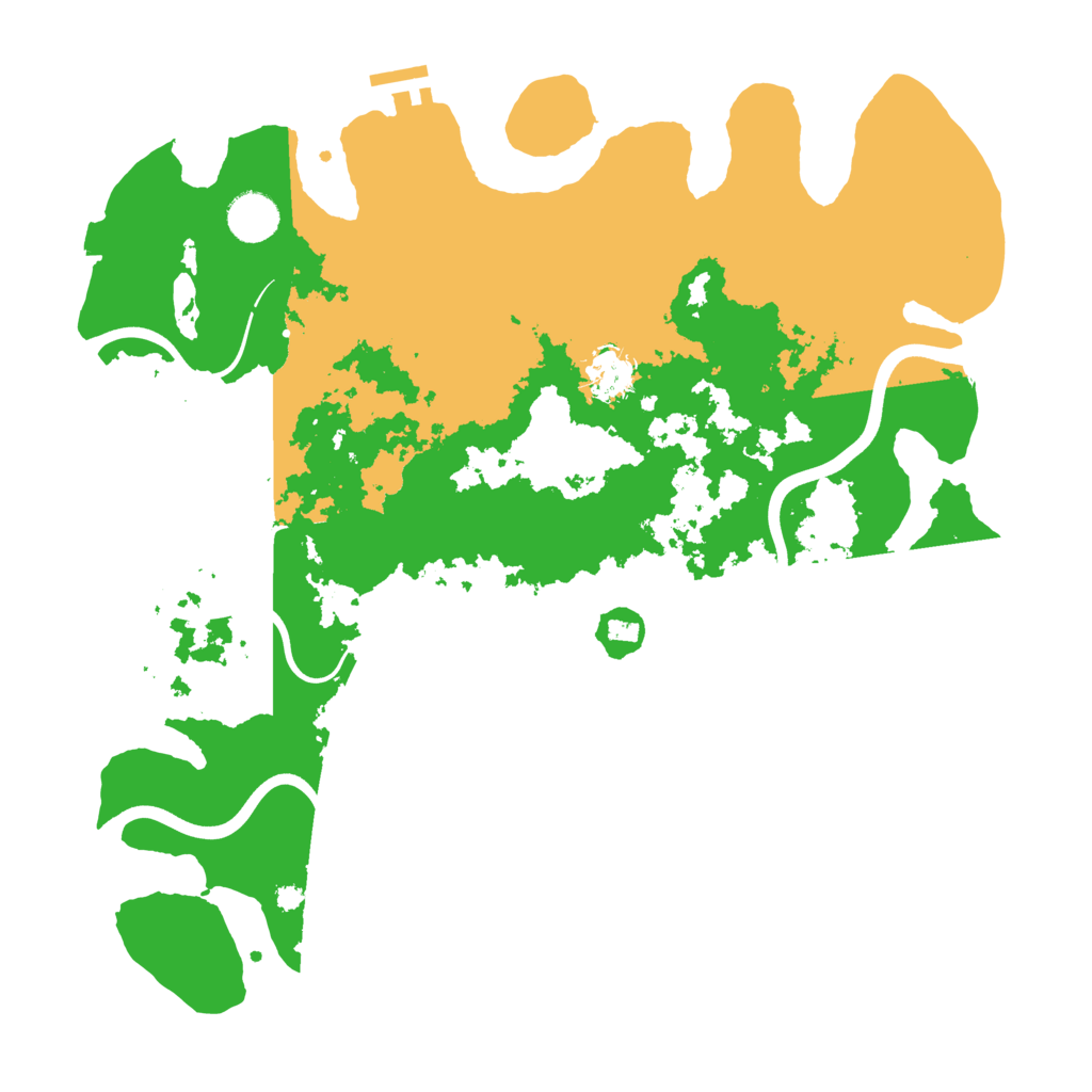 Biome Rust Map: Procedural Map, Size: 3800, Seed: 1627574664