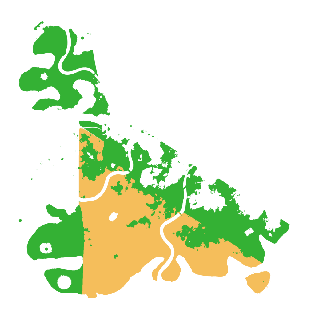 Biome Rust Map: Procedural Map, Size: 4000, Seed: 1594