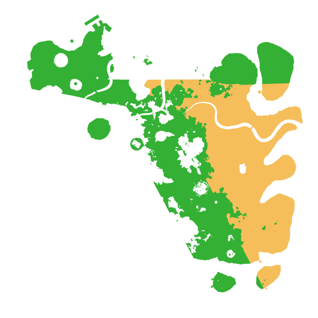 Biome Rust Map: Procedural Map, Size: 4000, Seed: 1691