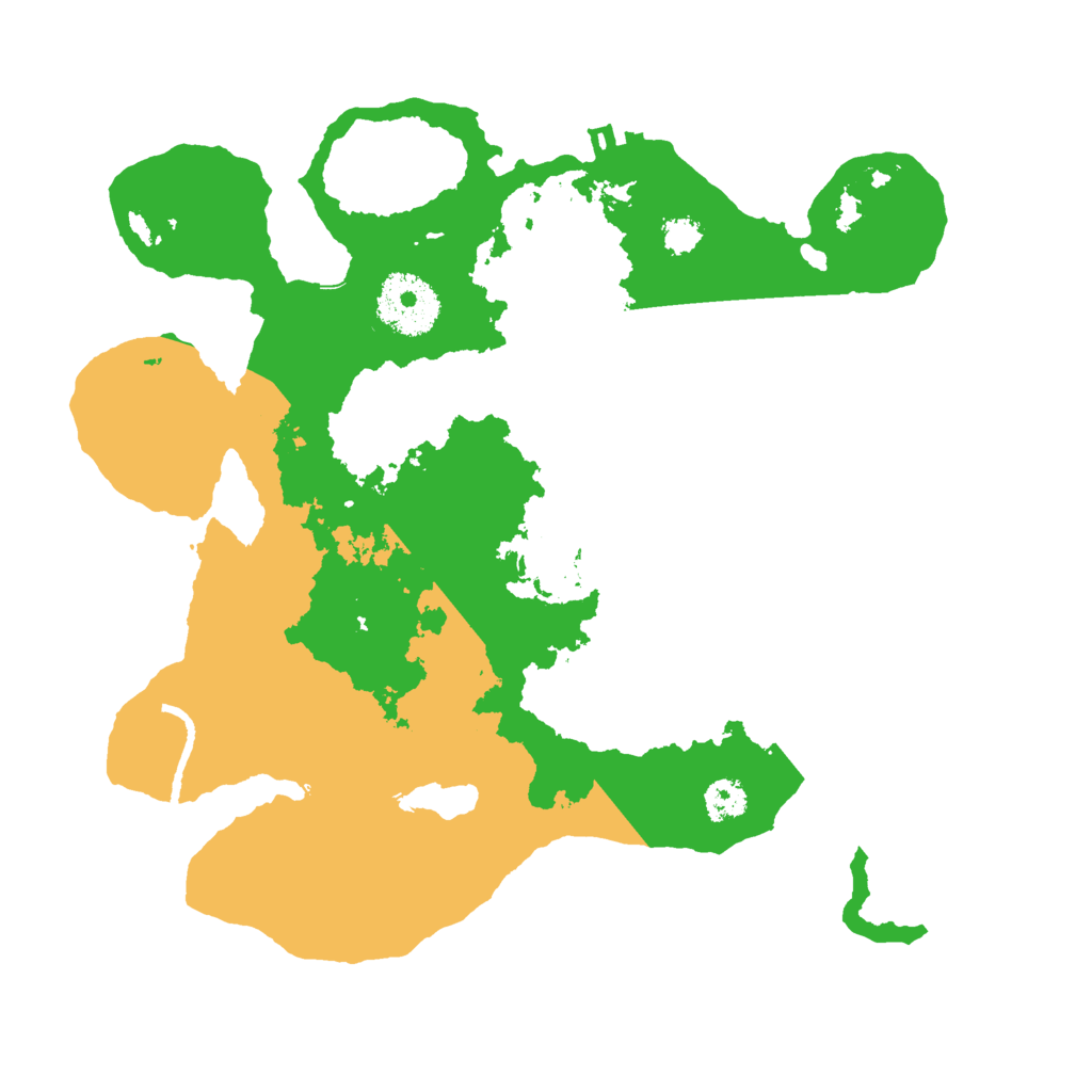 Biome Rust Map: Procedural Map, Size: 2700, Seed: 1337