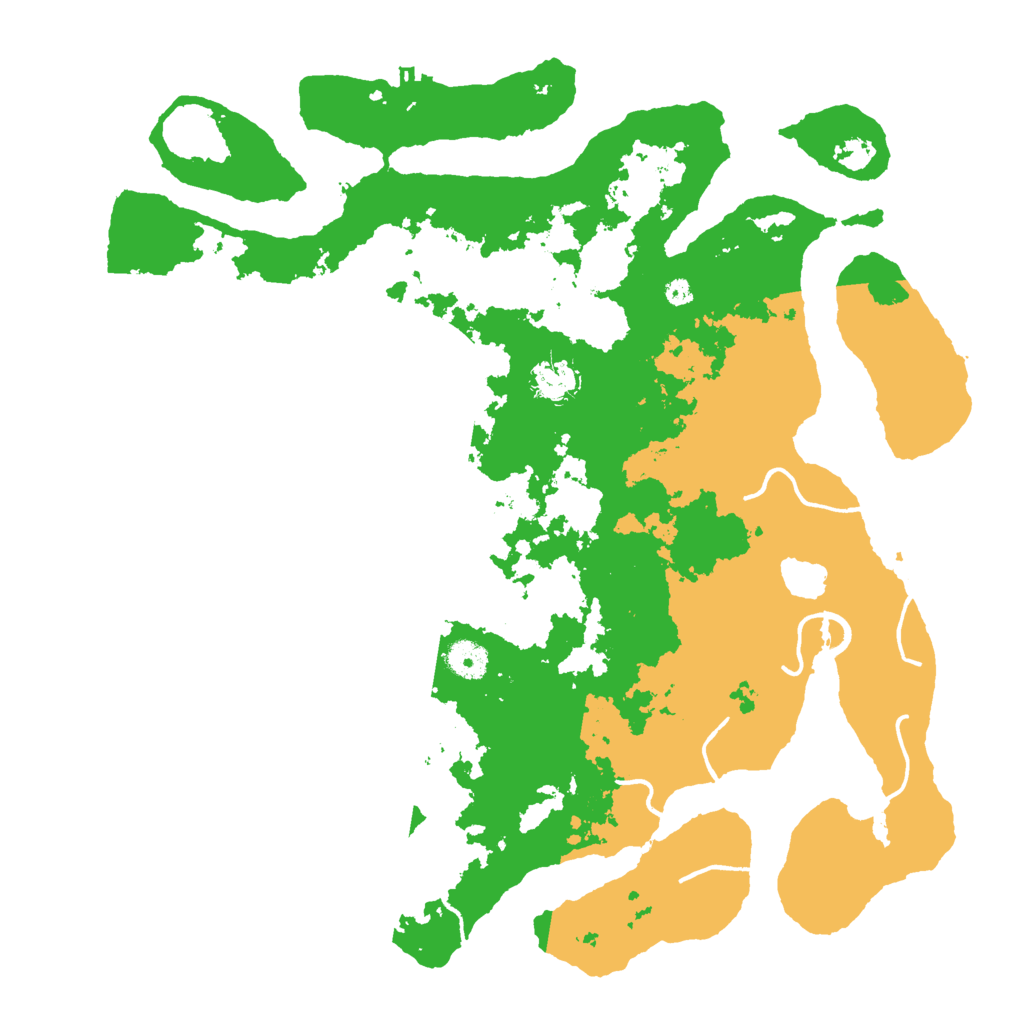 Biome Rust Map: Procedural Map, Size: 4000, Seed: 300