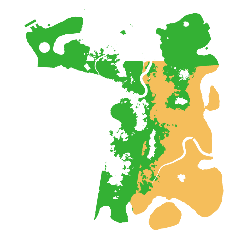 Biome Rust Map: Procedural Map, Size: 4000, Seed: 300