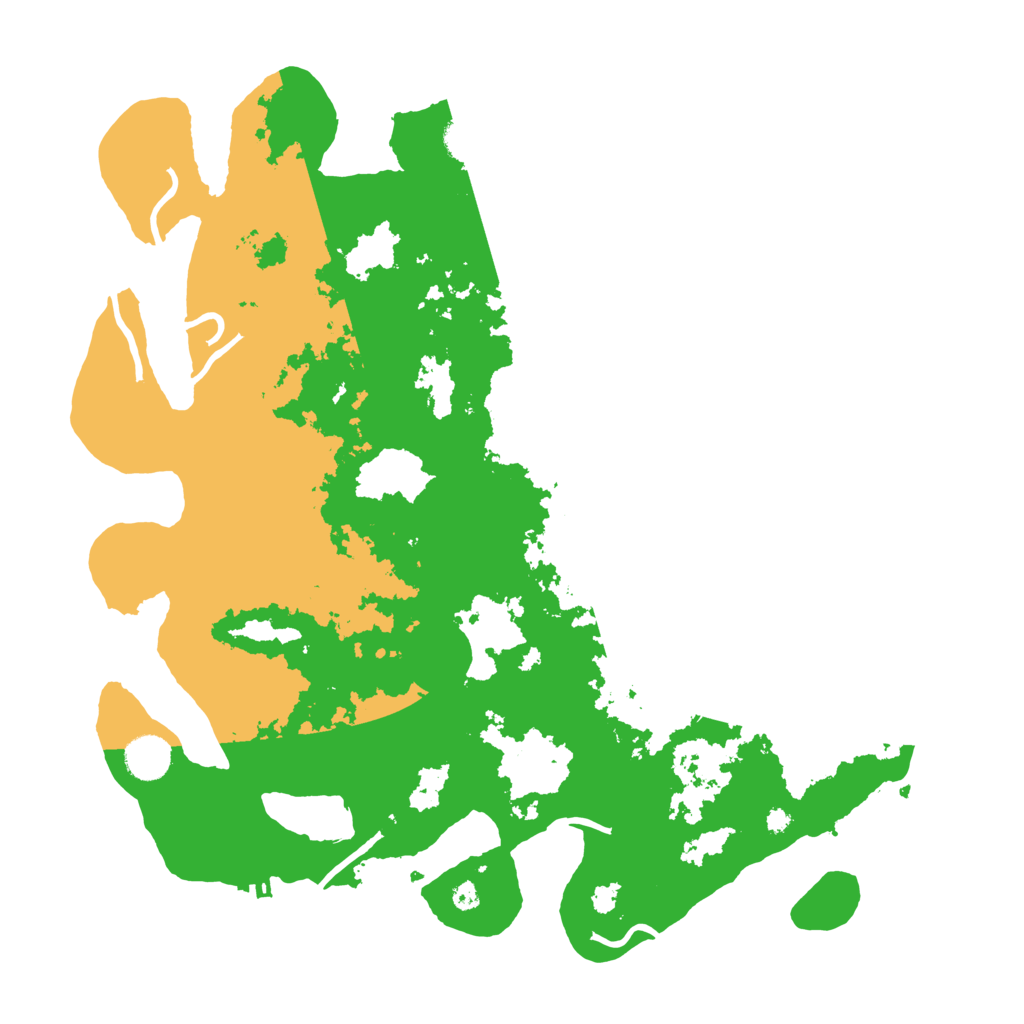 Biome Rust Map: Procedural Map, Size: 4000, Seed: 1058