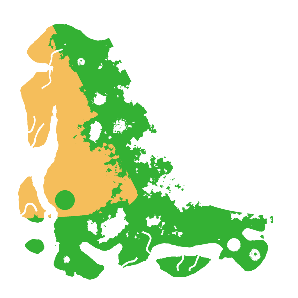 Biome Rust Map: Procedural Map, Size: 4000, Seed: 1966