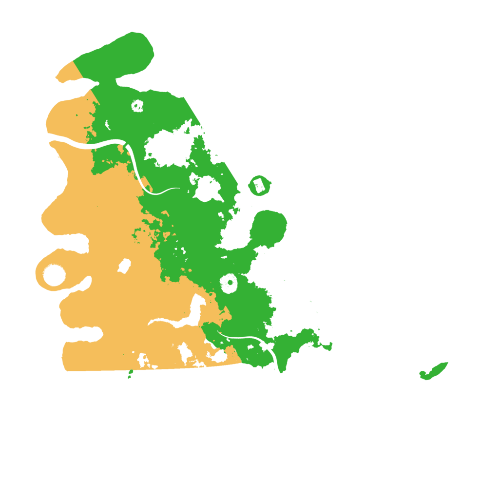 Biome Rust Map: Procedural Map, Size: 4000, Seed: 635323
