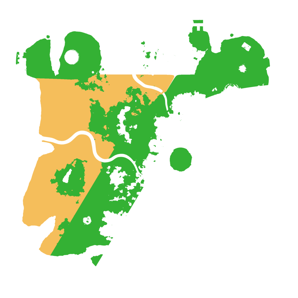 Biome Rust Map: Procedural Map, Size: 3656, Seed: 53837026