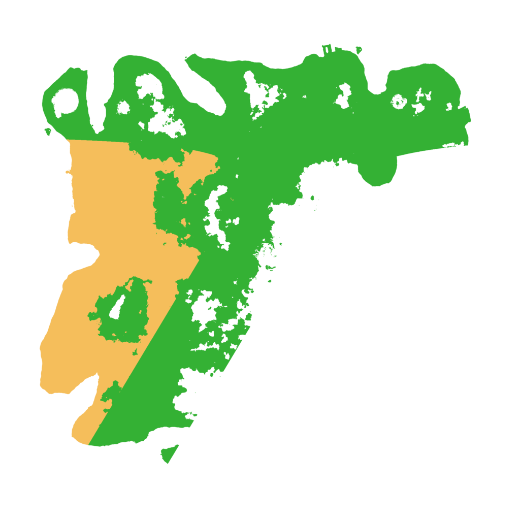 Biome Rust Map: Procedural Map, Size: 3656, Seed: 53837026