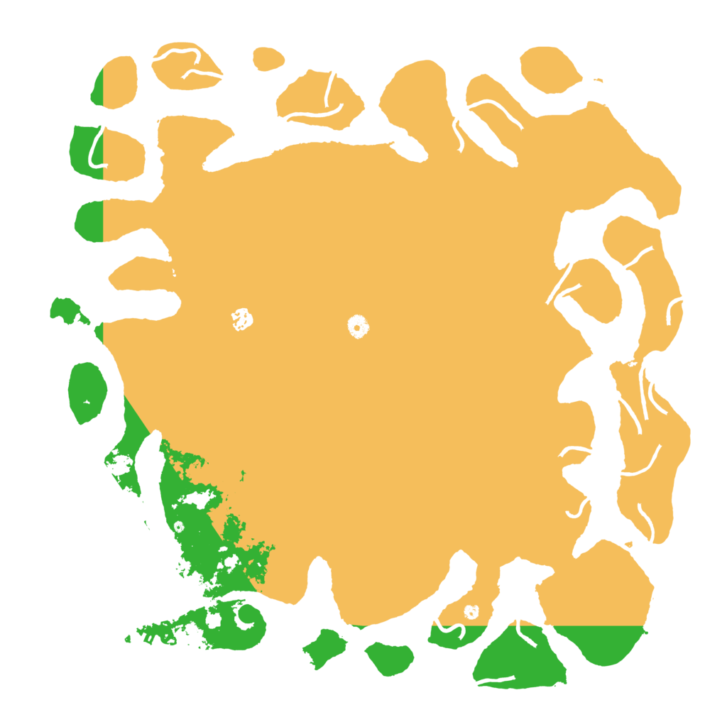 Biome Rust Map: Procedural Map, Size: 5000, Seed: 2350