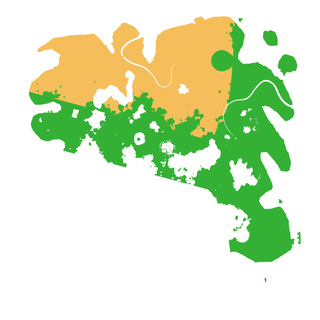 Biome Rust Map: Procedural Map, Size: 4000, Seed: 680281462