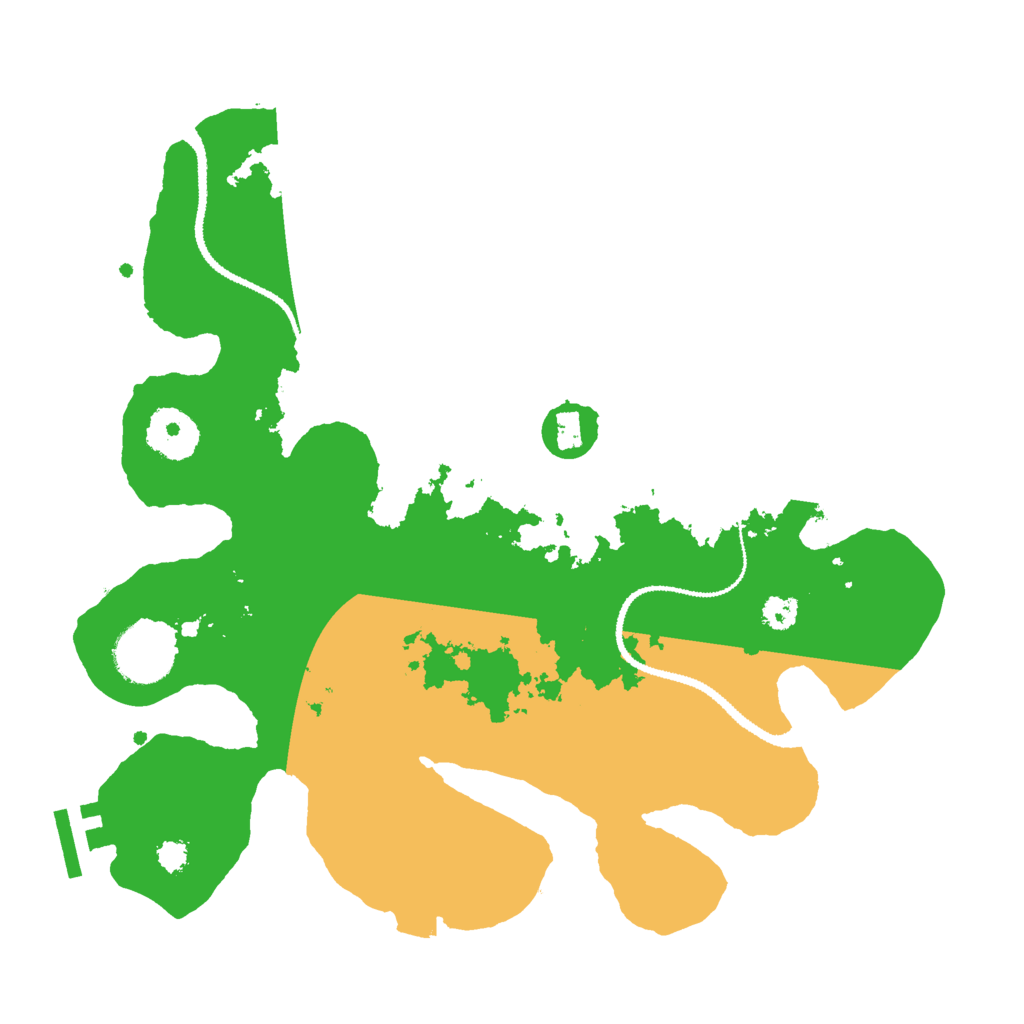 Biome Rust Map: Procedural Map, Size: 3000, Seed: 896743534