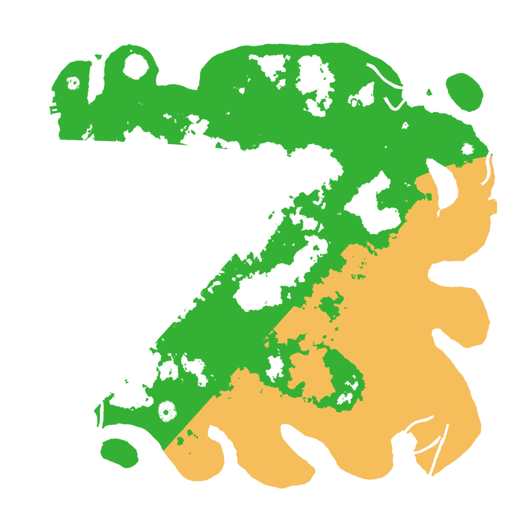 Biome Rust Map: Procedural Map, Size: 4100, Seed: 2