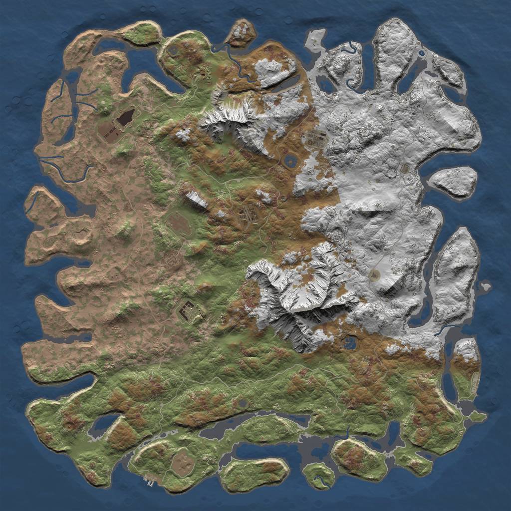 rust game map