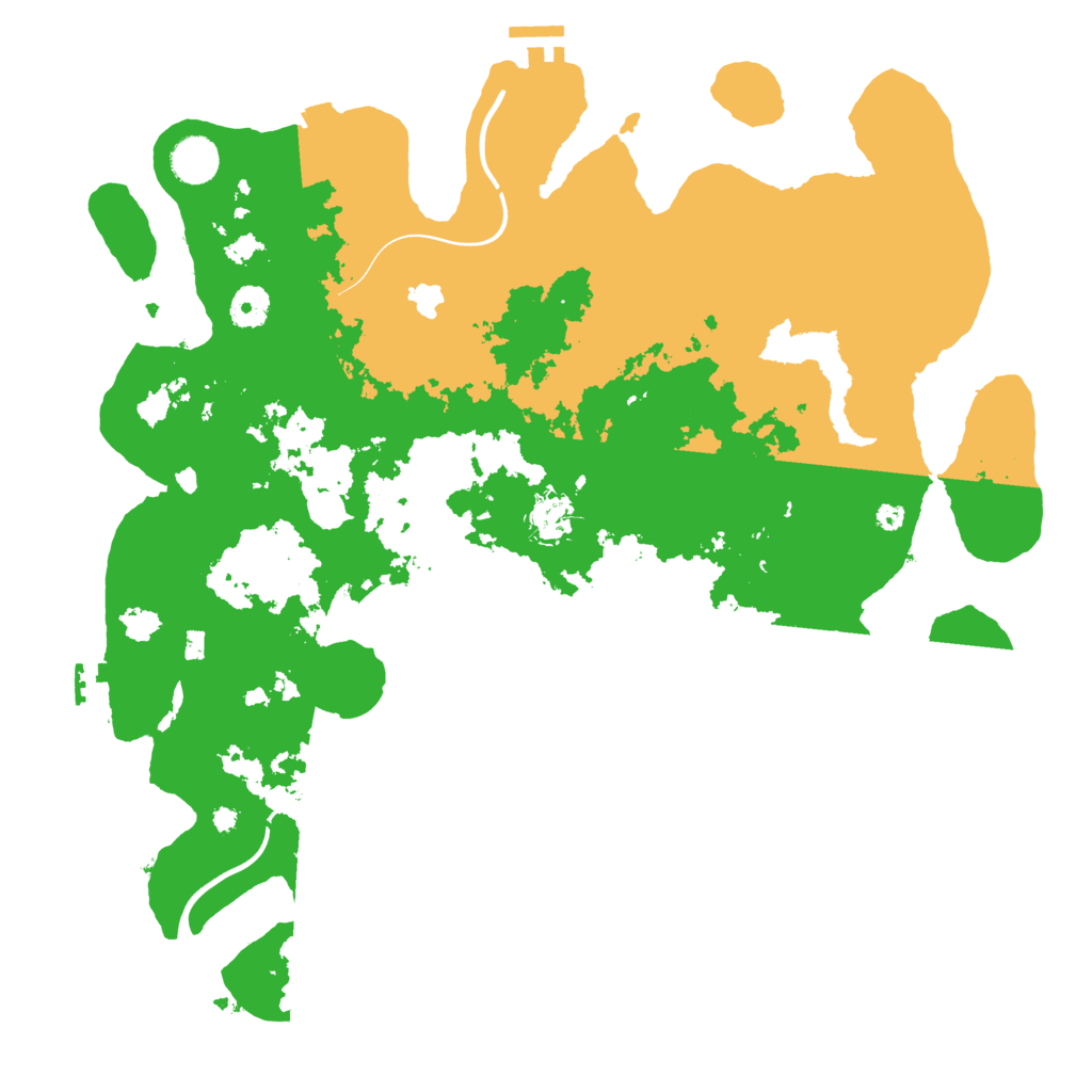 Biome Rust Map: Procedural Map, Size: 4000, Seed: 2068162876