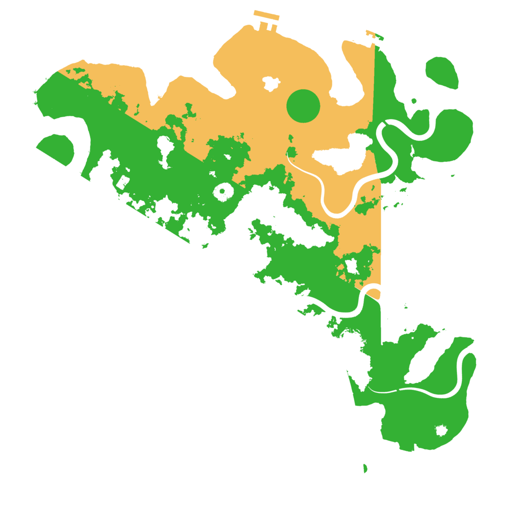 Biome Rust Map: Procedural Map, Size: 4000, Seed: 248