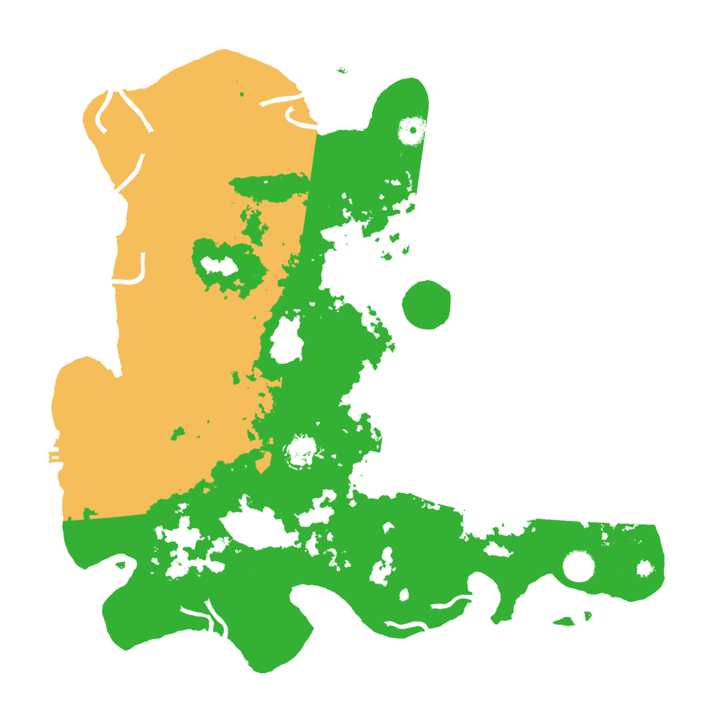 Biome Rust Map: Procedural Map, Size: 4000, Seed: 458544