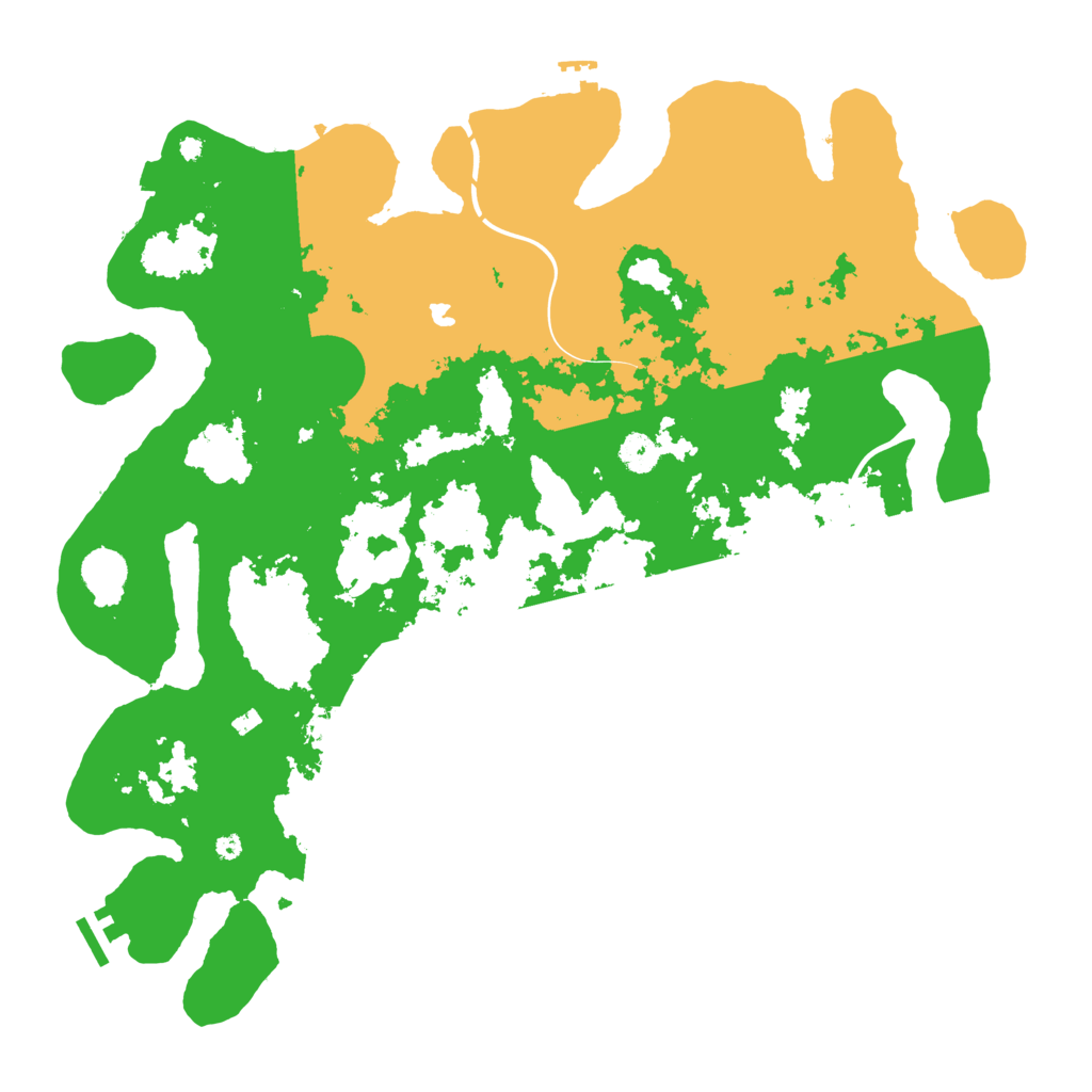 Biome Rust Map: Procedural Map, Size: 4250, Seed: 1924792857