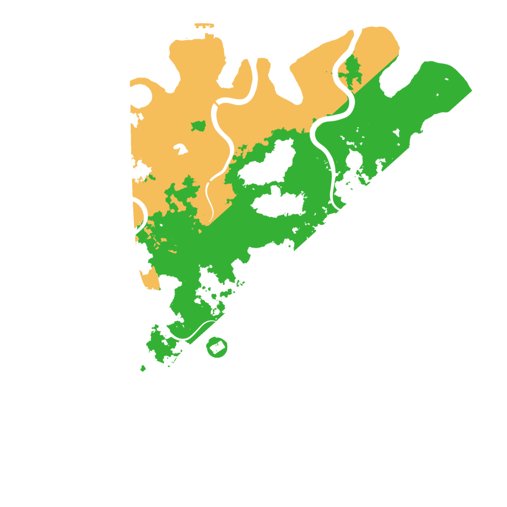 Biome Rust Map: Procedural Map, Size: 4000, Seed: 20