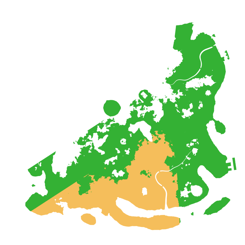 Biome Rust Map: Procedural Map, Size: 4000, Seed: 4788