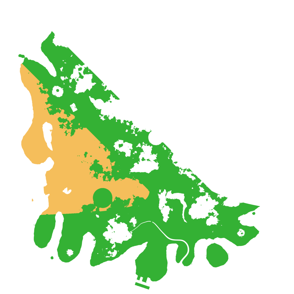 Biome Rust Map: Procedural Map, Size: 4000, Seed: 1275