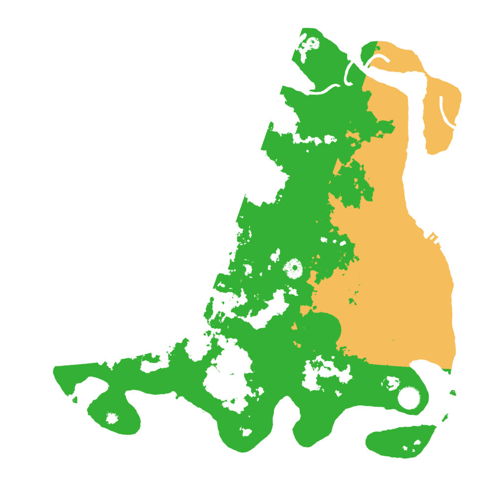 Biome Rust Map: Procedural Map, Size: 4000, Seed: 151323547