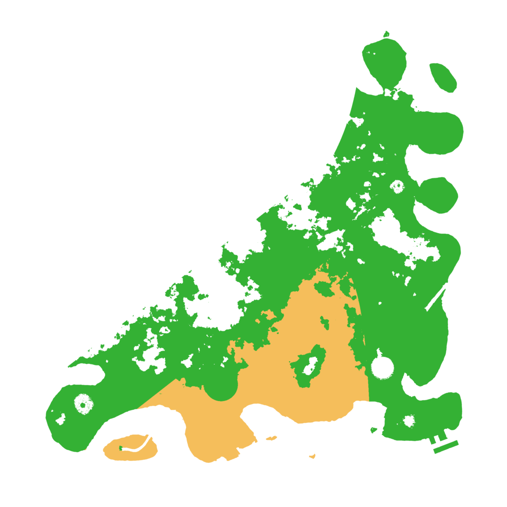 Biome Rust Map: Procedural Map, Size: 4000, Seed: 105