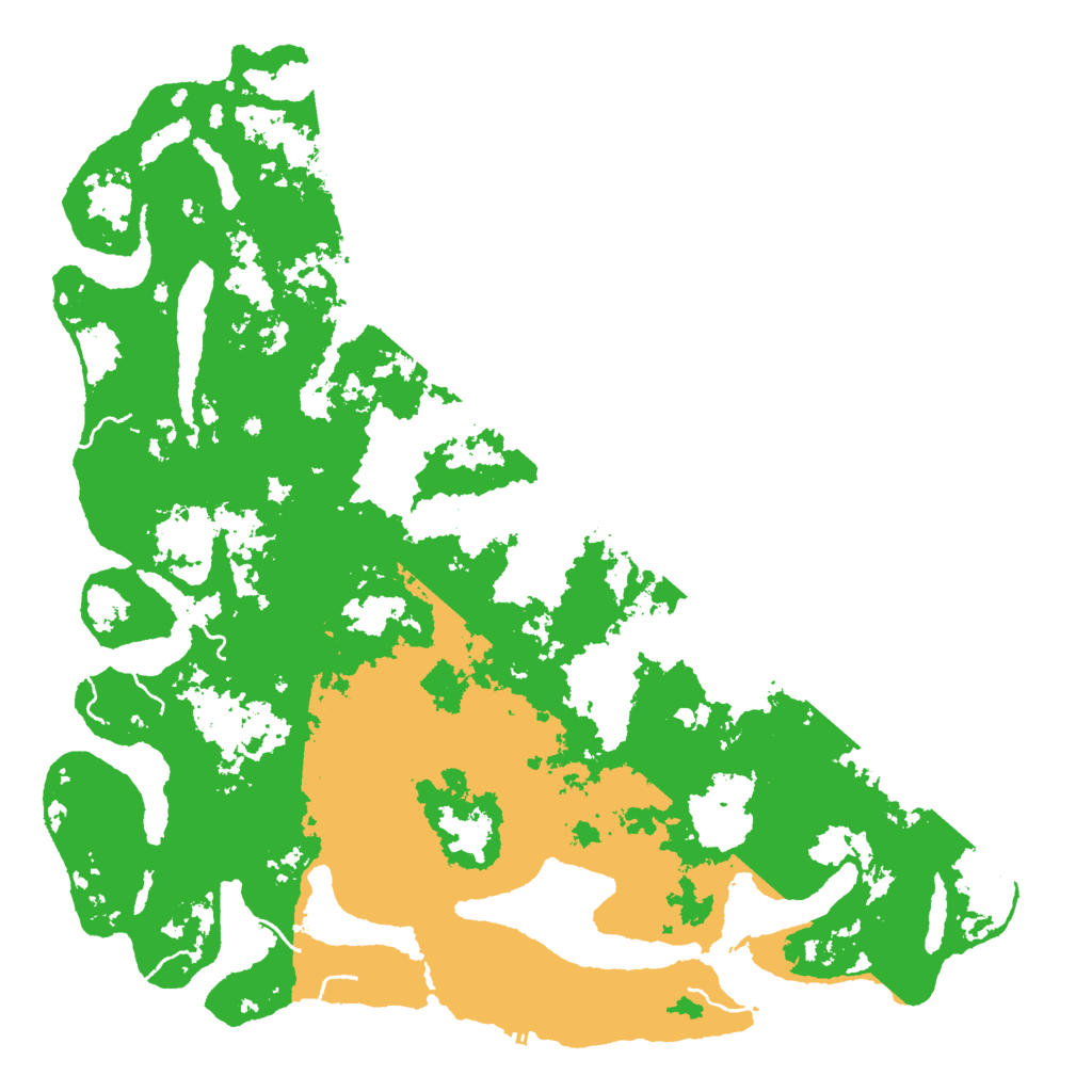 Biome Rust Map: Procedural Map, Size: 5800, Seed: 231