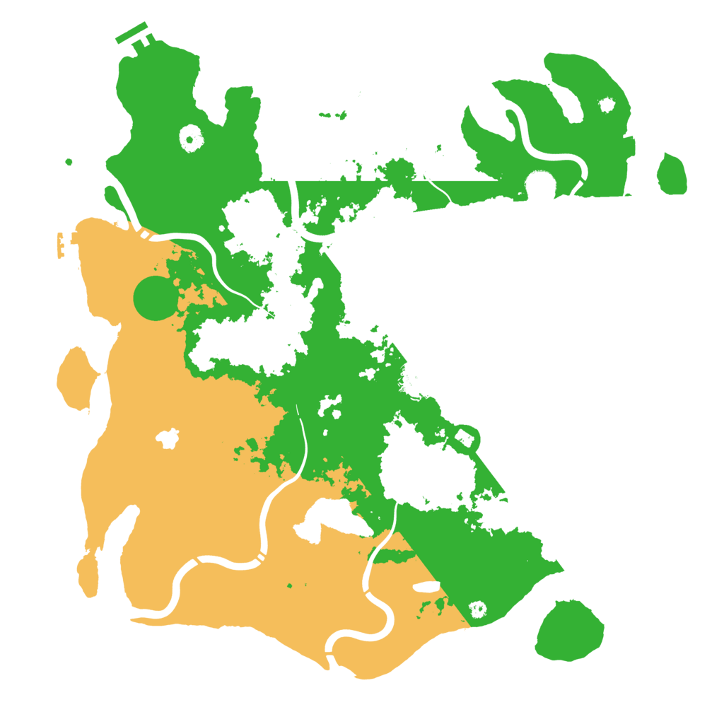 Biome Rust Map: Procedural Map, Size: 4250, Seed: 24032020