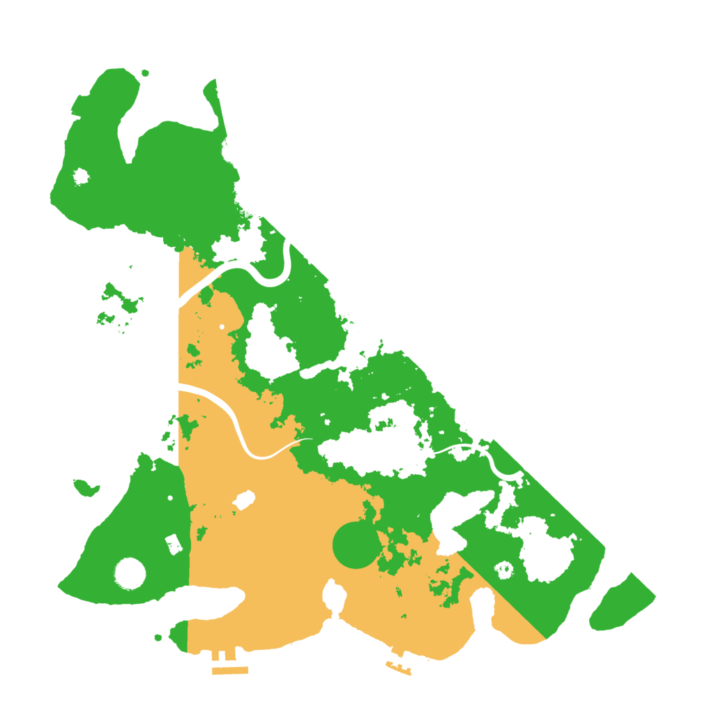 Biome Rust Map: Procedural Map, Size: 4000, Seed: 51006