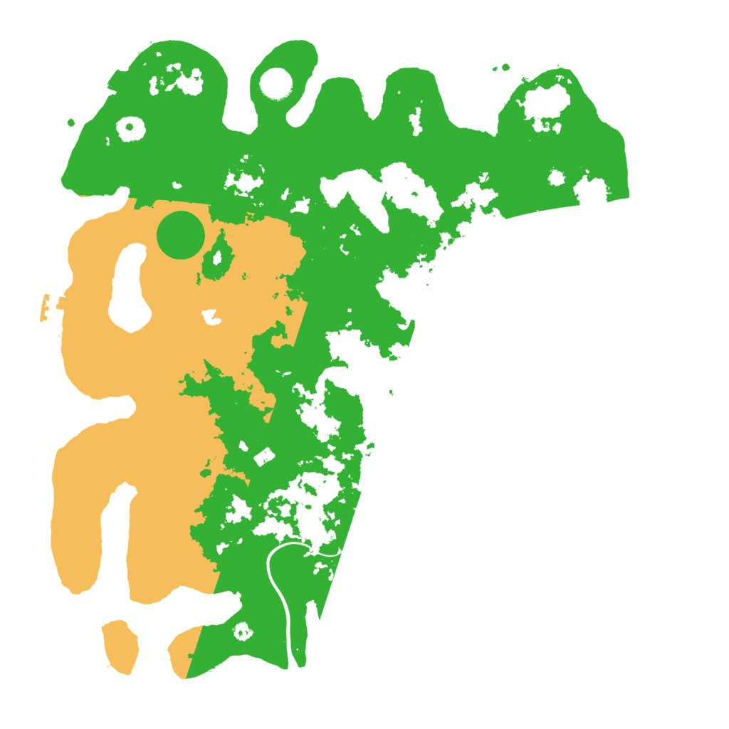 Biome Rust Map: Procedural Map, Size: 4000, Seed: 113845736