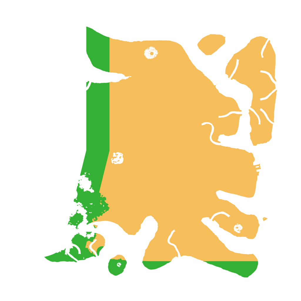 Biome Rust Map: Procedural Map, Size: 3600, Seed: 537894