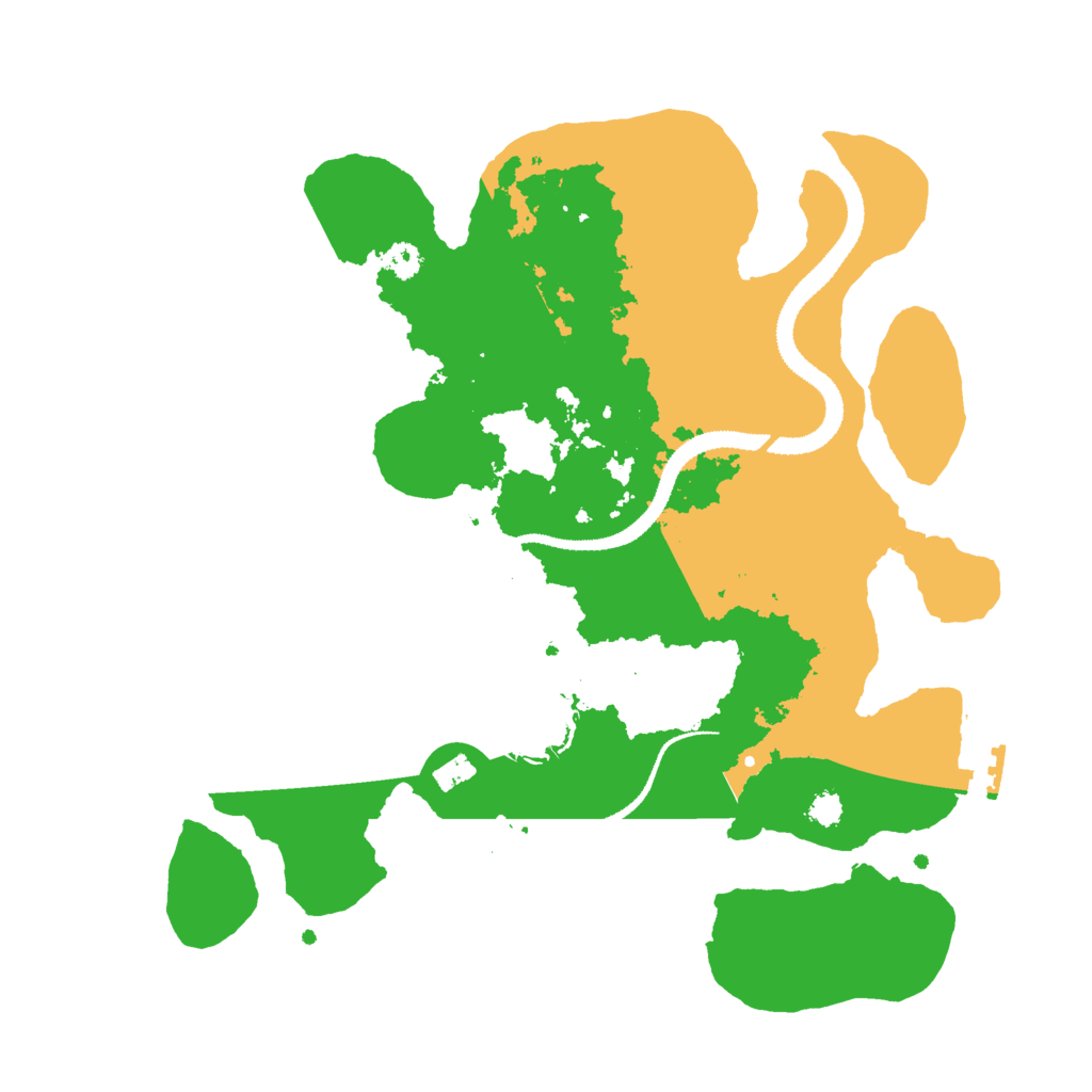 Biome Rust Map: Procedural Map, Size: 3000, Seed: 917512981