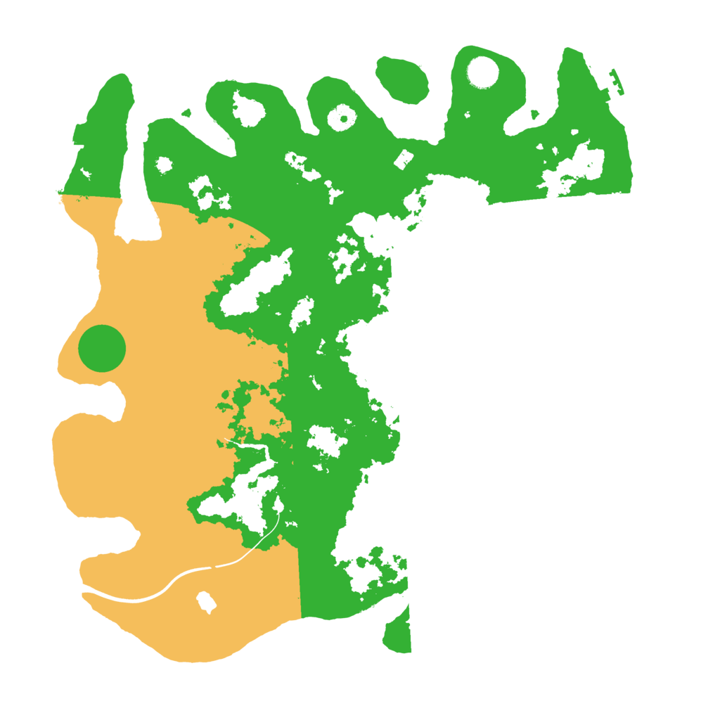 Biome Rust Map: Procedural Map, Size: 4000, Seed: 1687