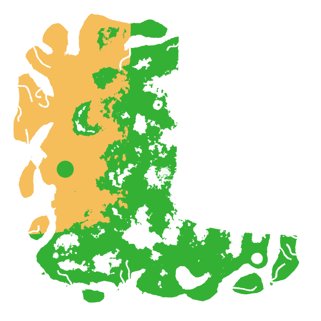 Biome Rust Map: Procedural Map, Size: 5000, Seed: 1796923672