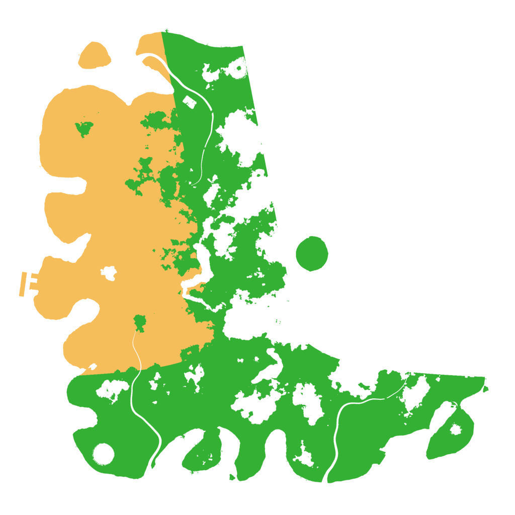 Biome Rust Map: Procedural Map, Size: 4250, Seed: 20093381