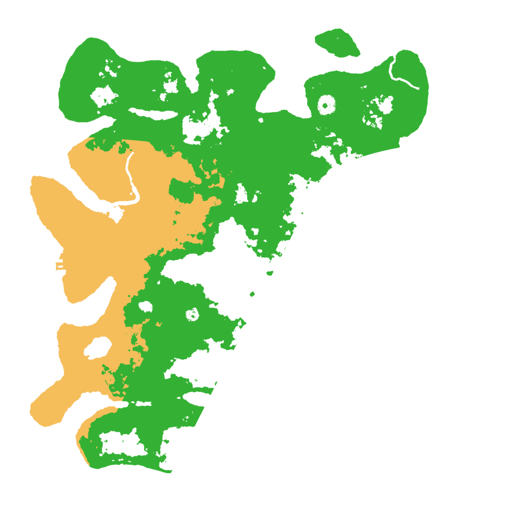 Biome Rust Map: Procedural Map, Size: 4000, Seed: 4657