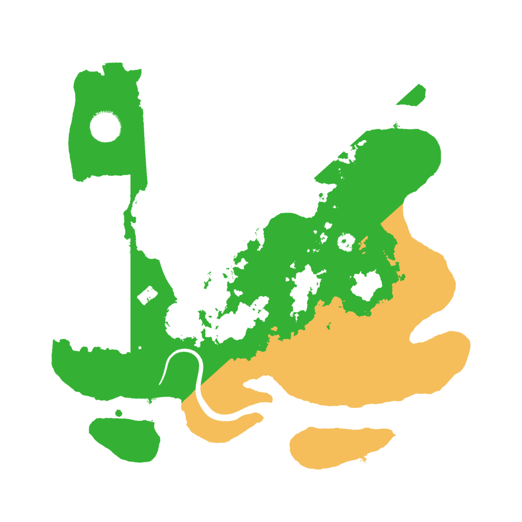 Biome Rust Map: Procedural Map, Size: 3000, Seed: 2383510